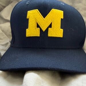 Jordan Michigan Orange Bowl Flexfit Hat